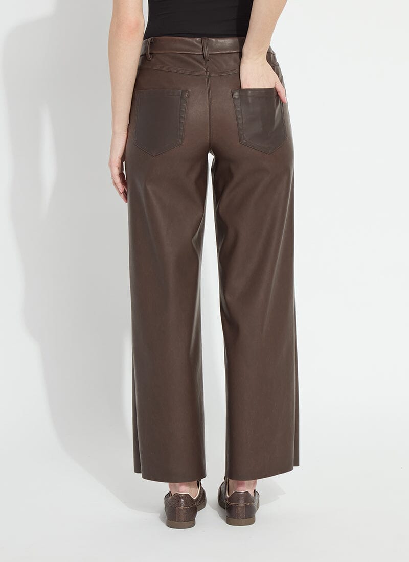 Truffle Vegan Leather Trouser - LY3688T