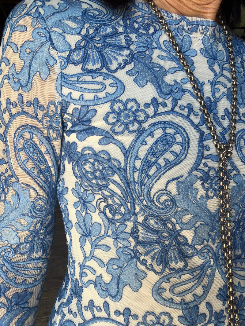 Turkish Silver Lariat W/2 Wild Pearls - GP117-01S