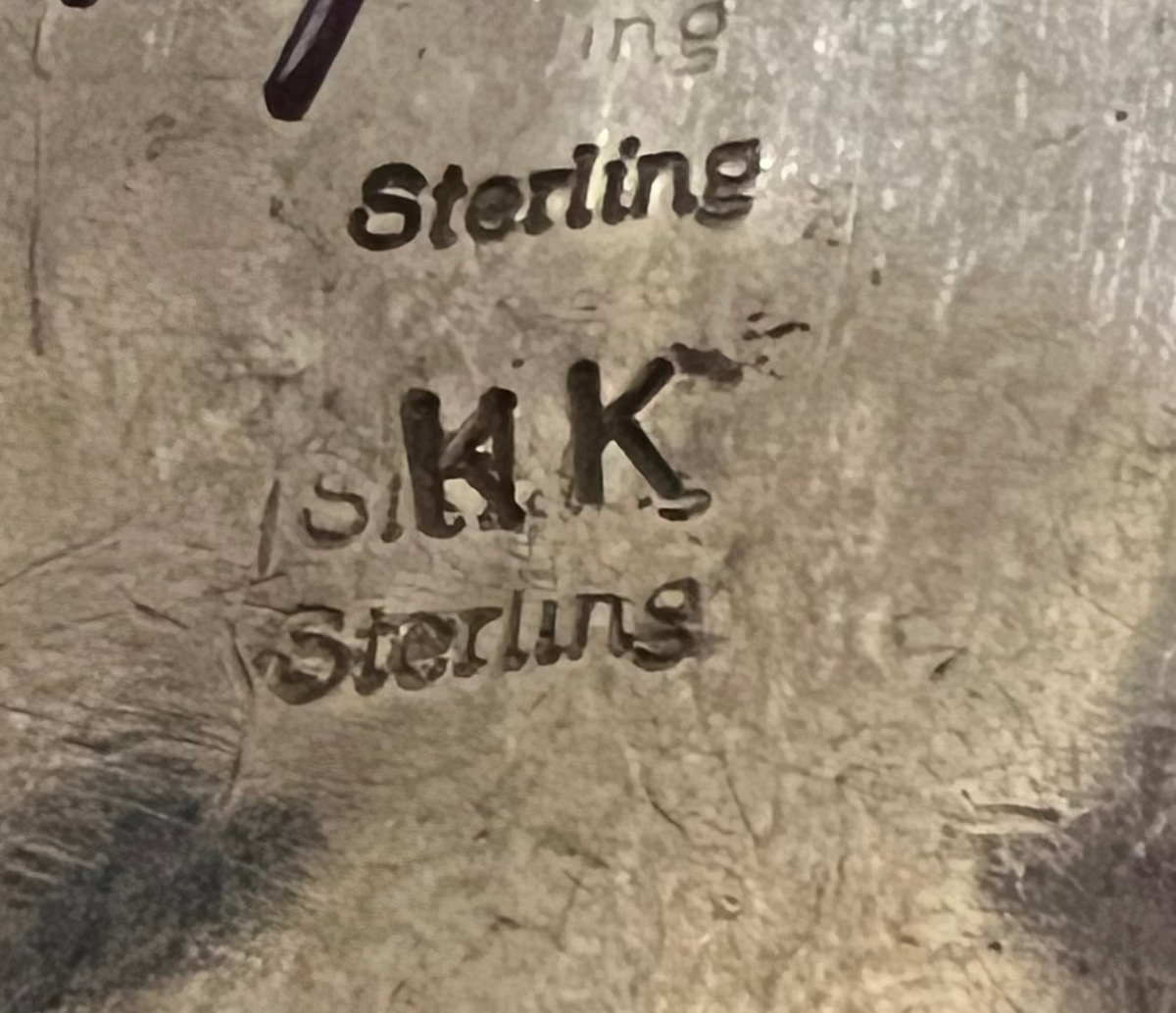 Turquoise 3 Stone/Sterling Cuff - CMH197