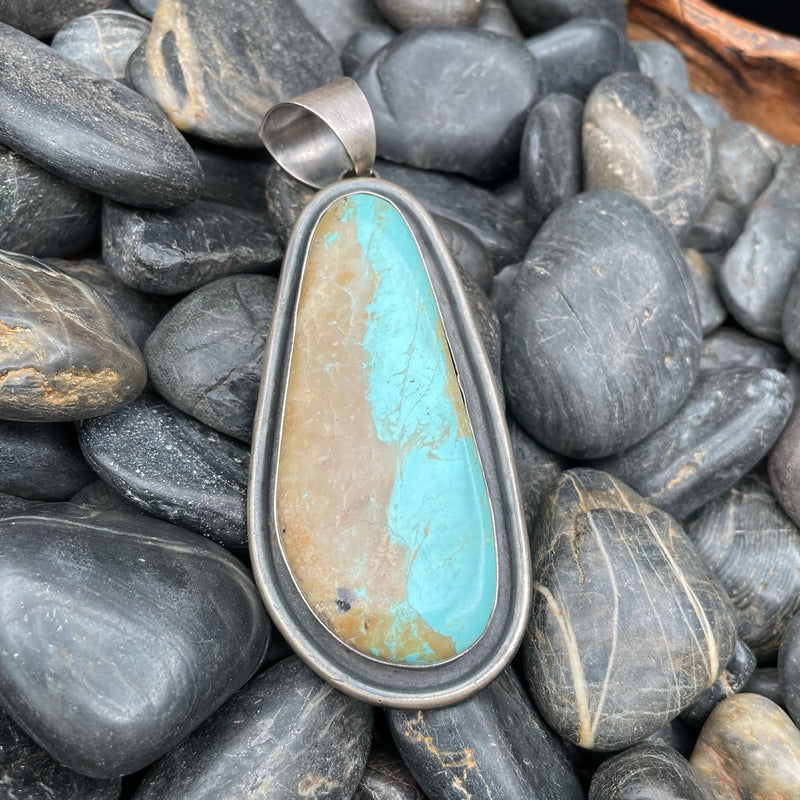 Turquoise 4" Pendant - PN79
