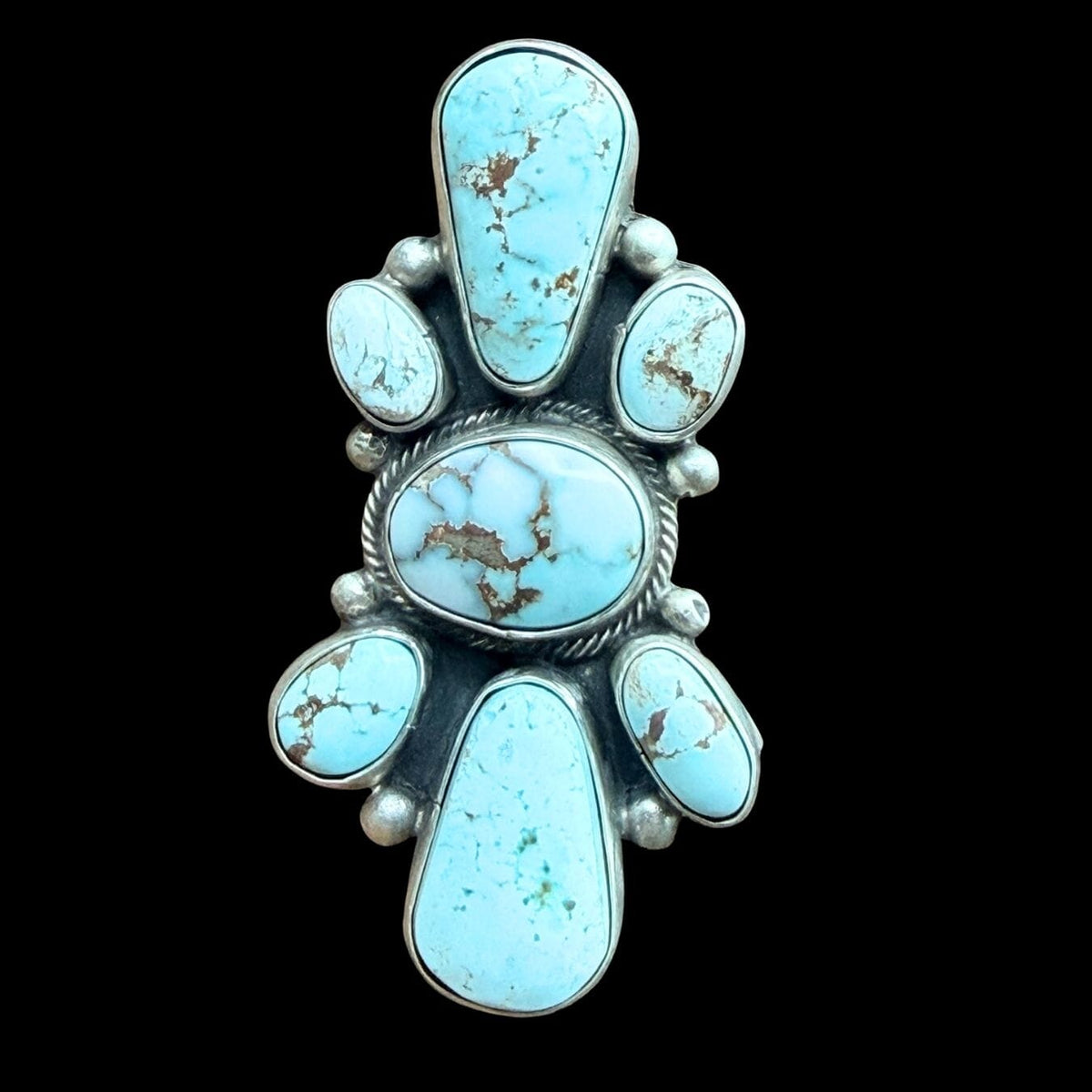Turquoise 7-Stone Ring - RSL108
