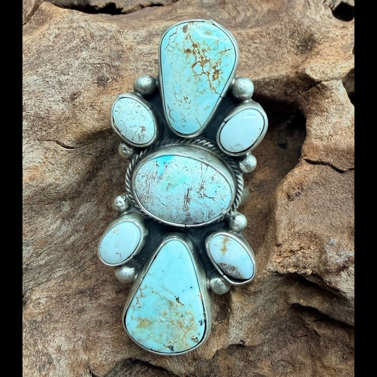Turquoise 7-Stone Ring Small - RSL109