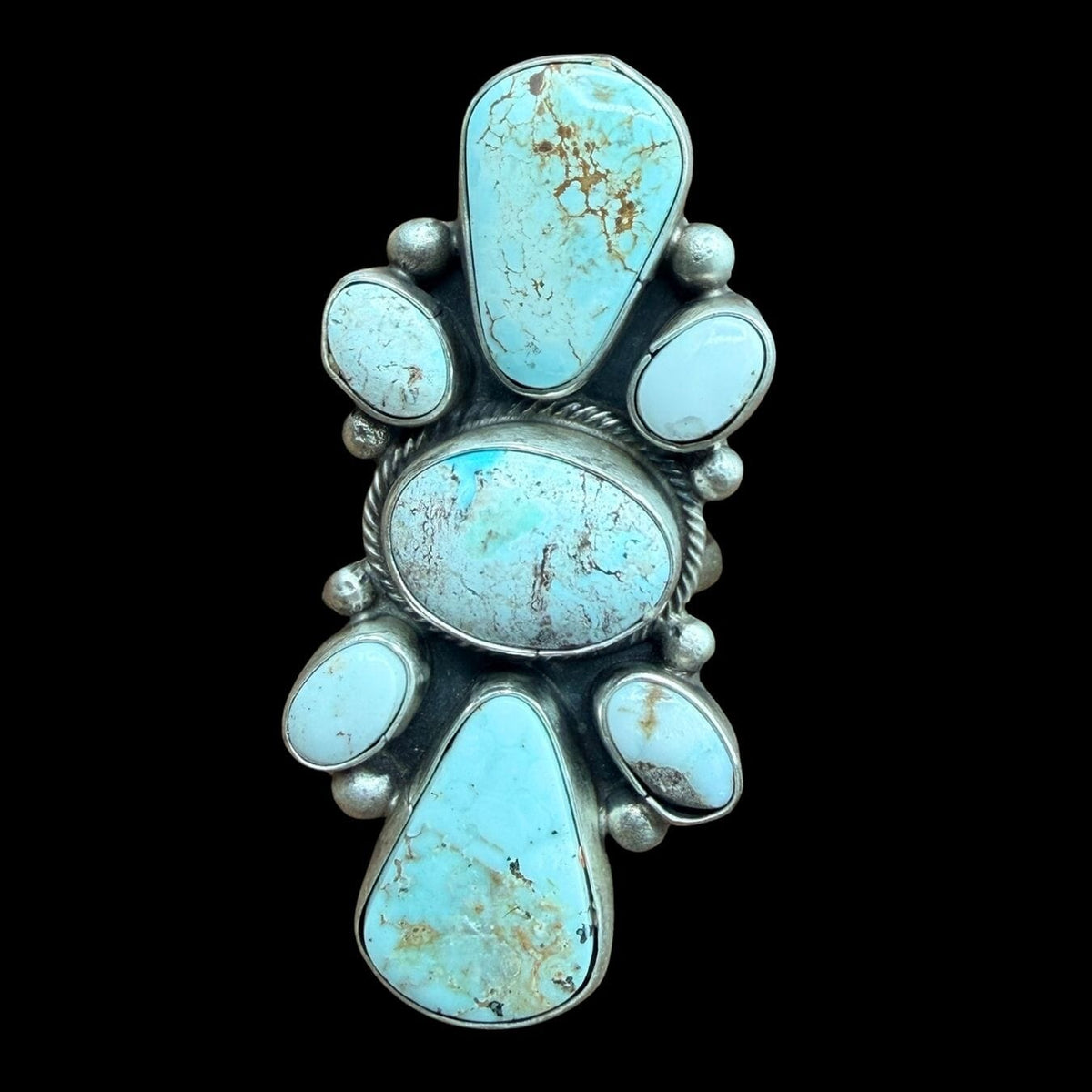 Turquoise 7-Stone Ring Small - RSL109