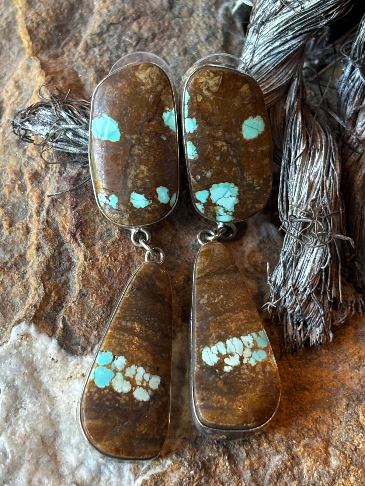 Turquoise Drop Earring - EAZ156