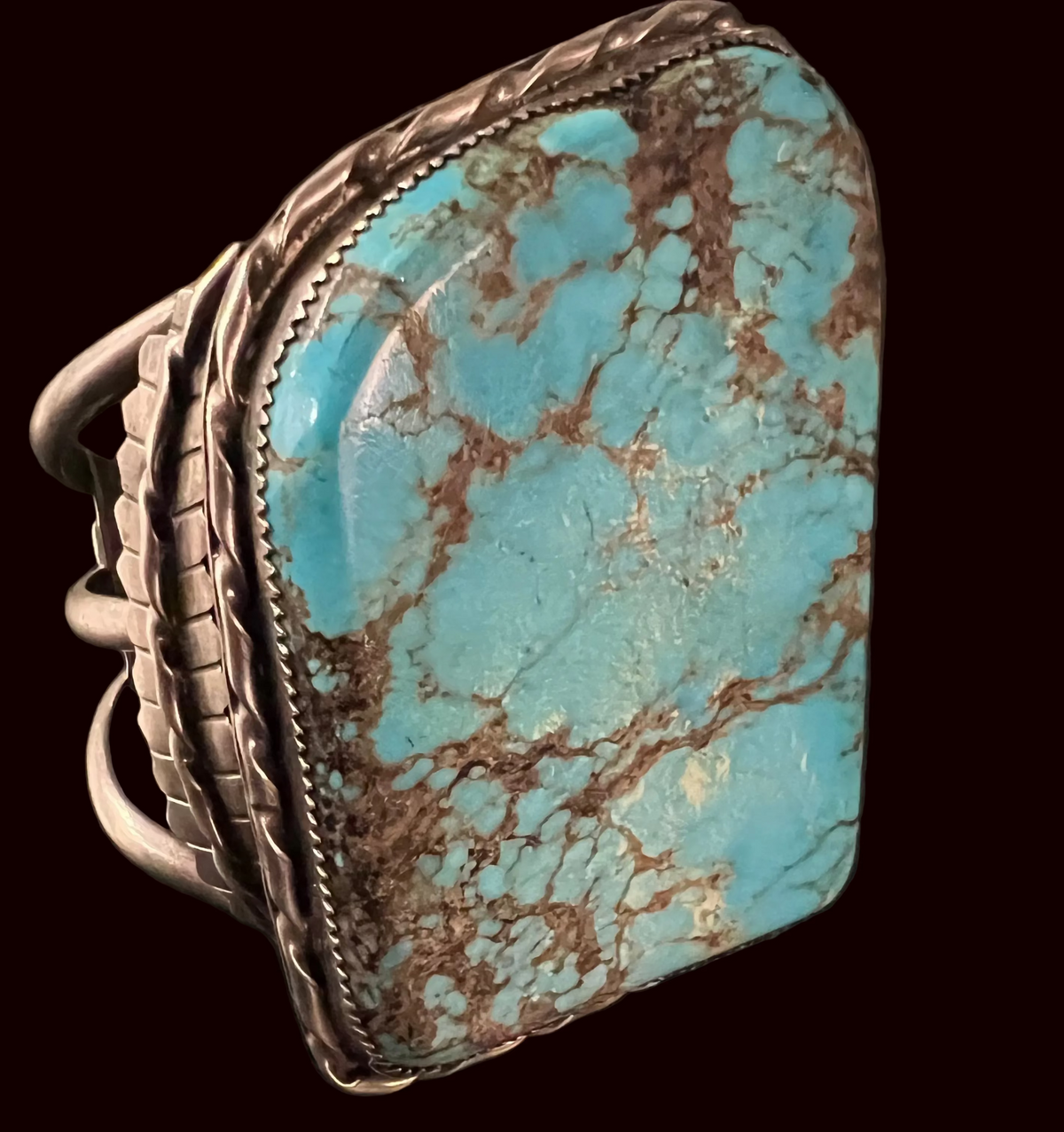 Turquoise Large Stone Cuff - CMH194