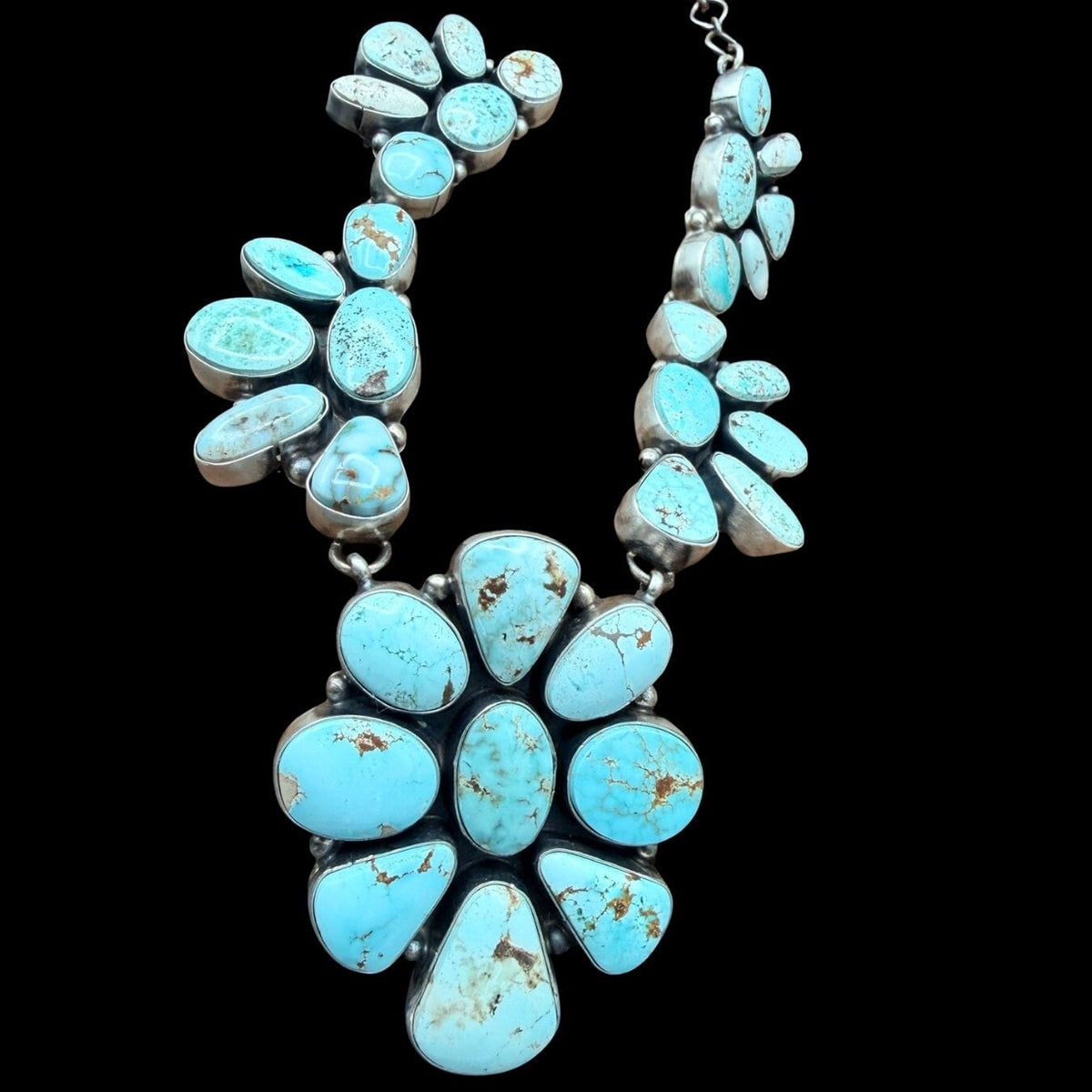 Turquoise Necklace & Earring Set - SETSL108