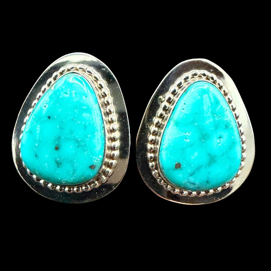Turquoise Post Earrings - ESW187