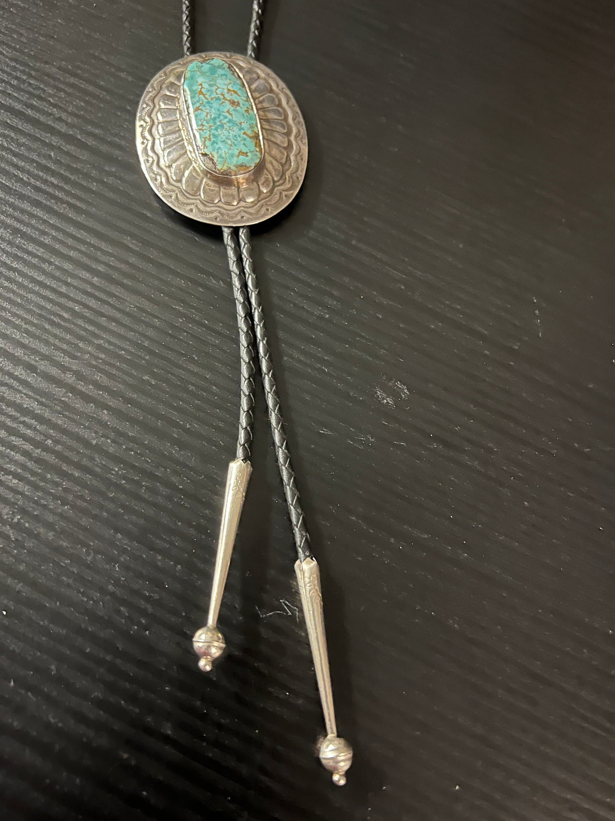 Turquoise Single Stone Bolo - BMH23