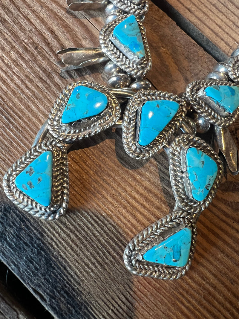 Turquoise Squash Blossom - SQAZ74