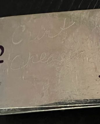 Turquoise/Coral/Sterling Money Clip - MCMH4