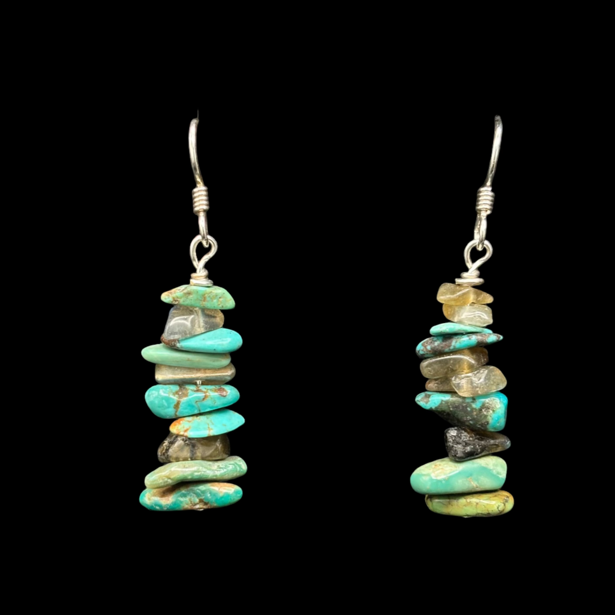 Turquoise/Labradorite Earring - ESZ294