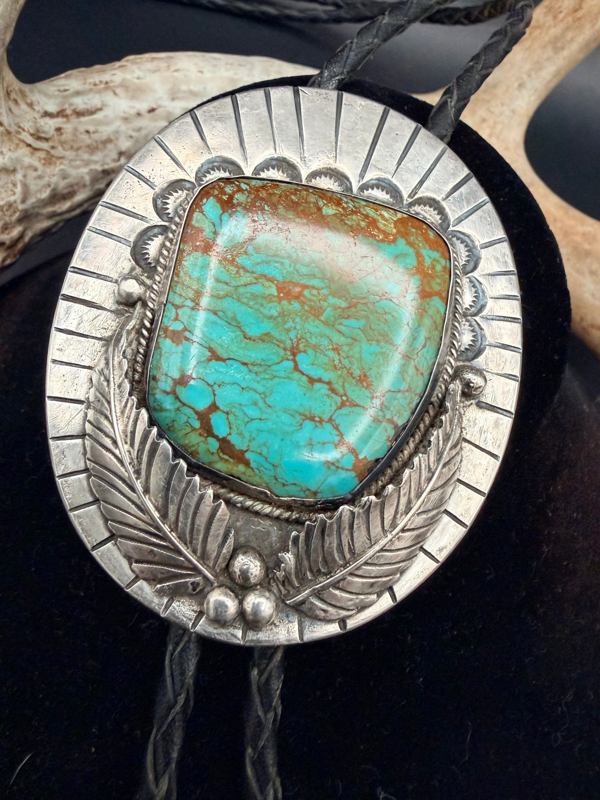 Turquoise/Sterling Bolo