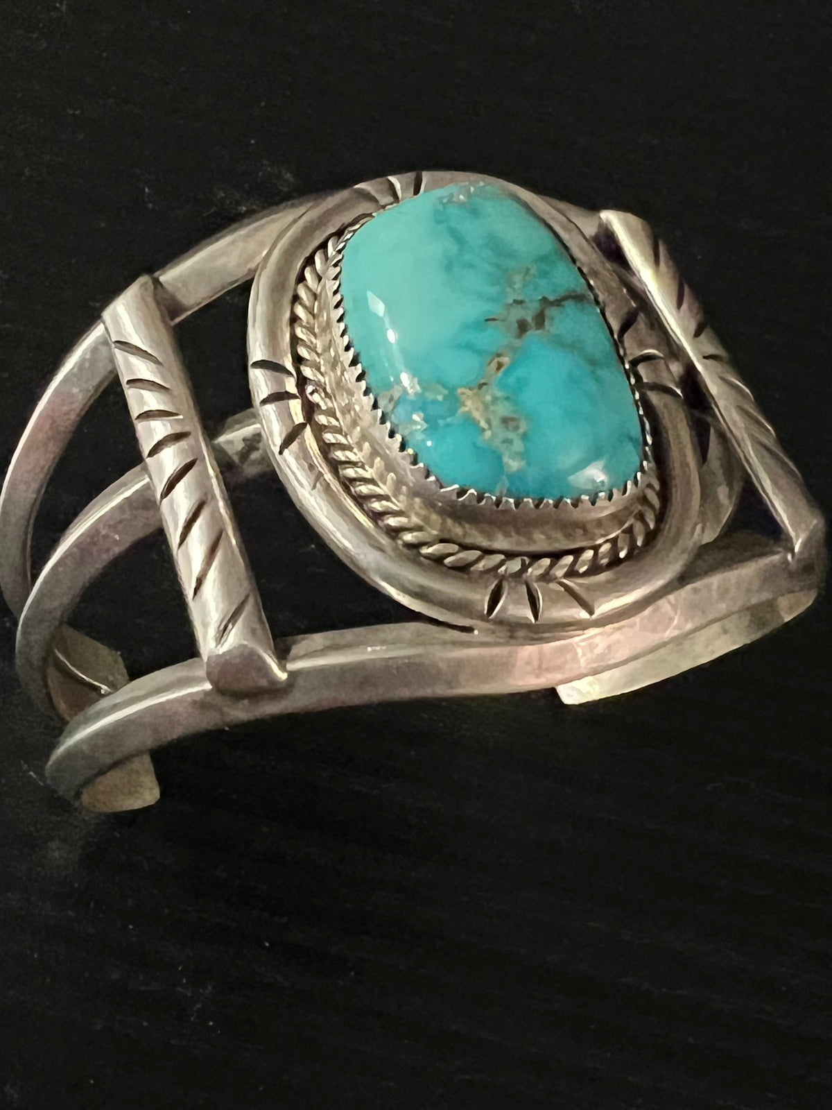 Turquoise/Sterling Silver Cuff - CMH208