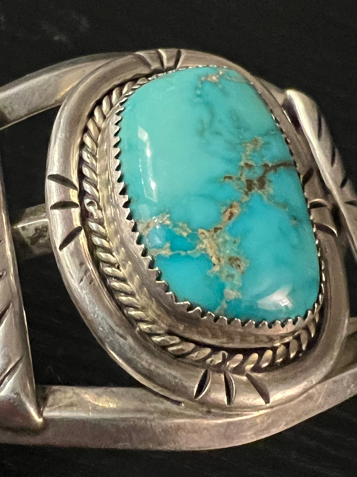 Turquoise/Sterling Silver Cuff - CMH208