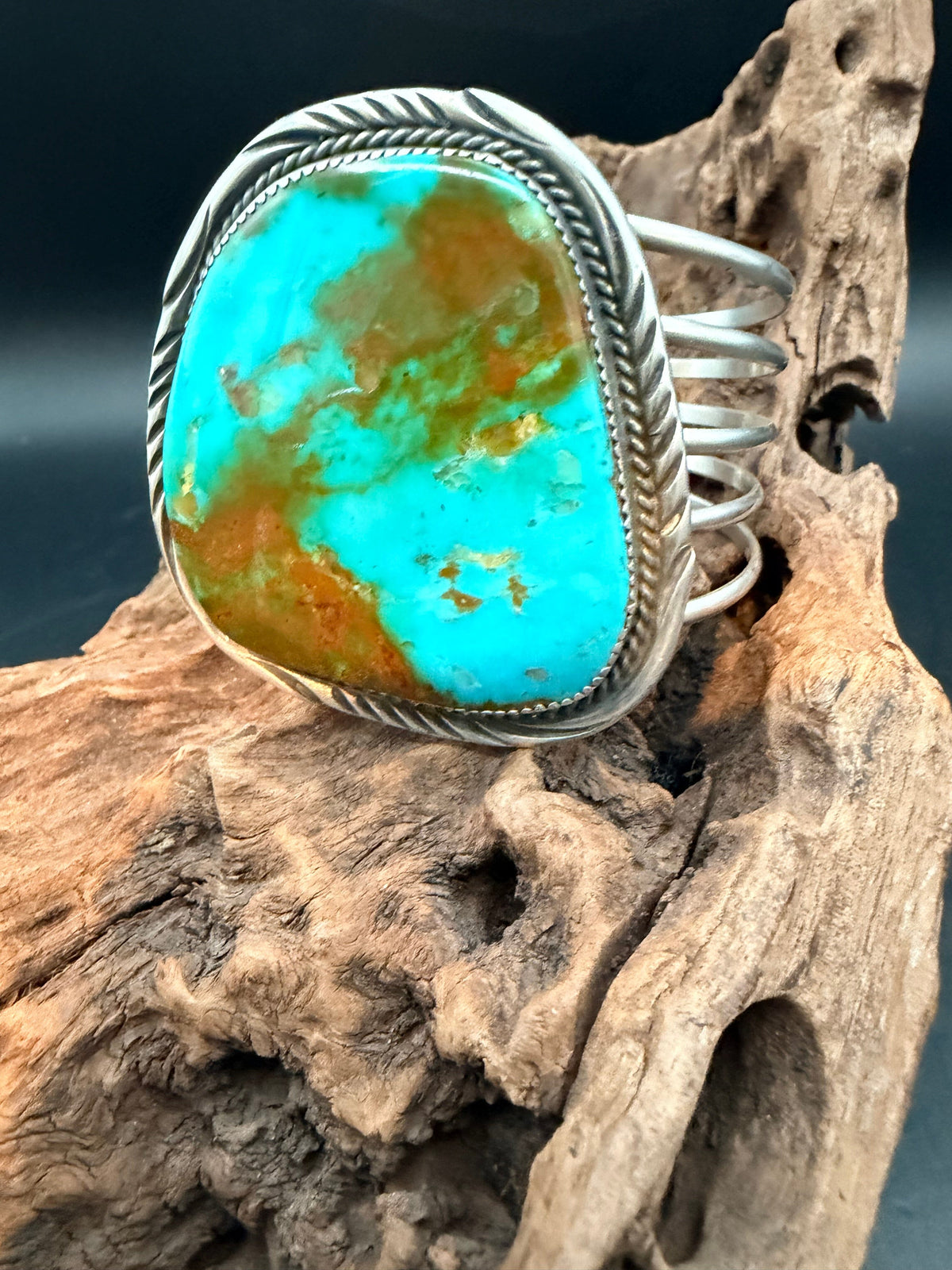 Turquoise/Sterling Silver Cuff - CMH232