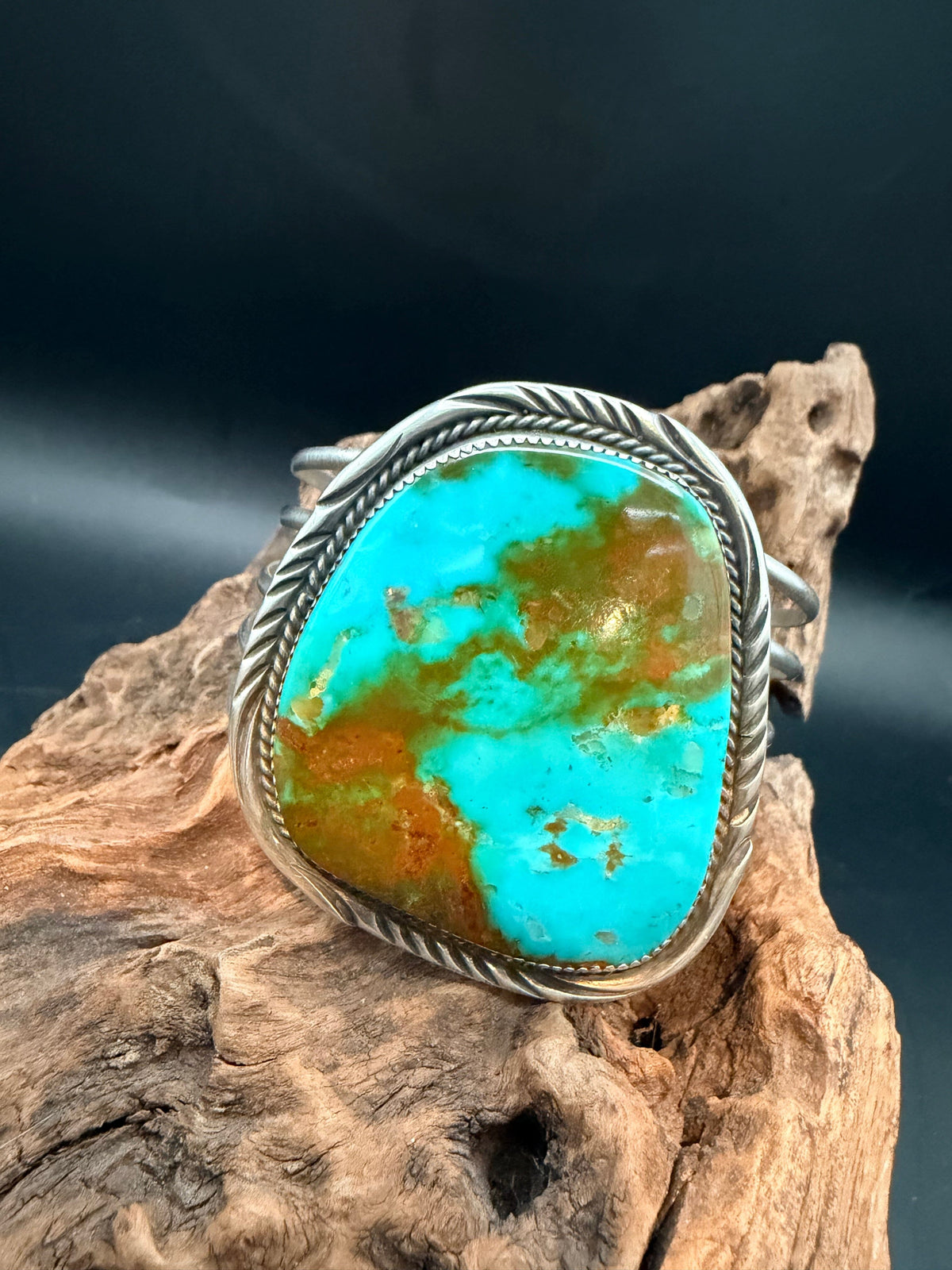 Turquoise/Sterling Silver Cuff - CMH232