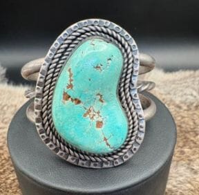 Turquoise/Sterling Silver Cuff - CMH290