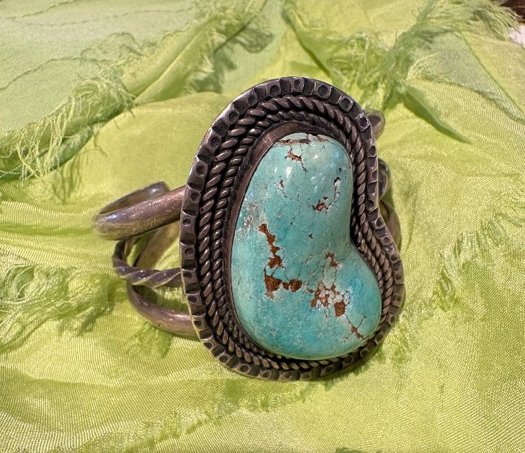 Turquoise/Sterling Silver Cuff - CMH290