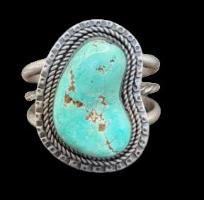 Turquoise/Sterling Silver Cuff - CMH290