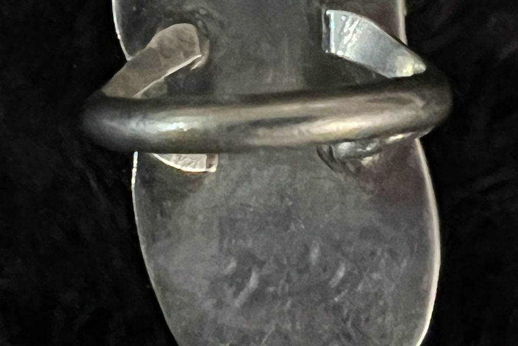 Turquoise/Sterling Silver Infinity Ring - RMH270