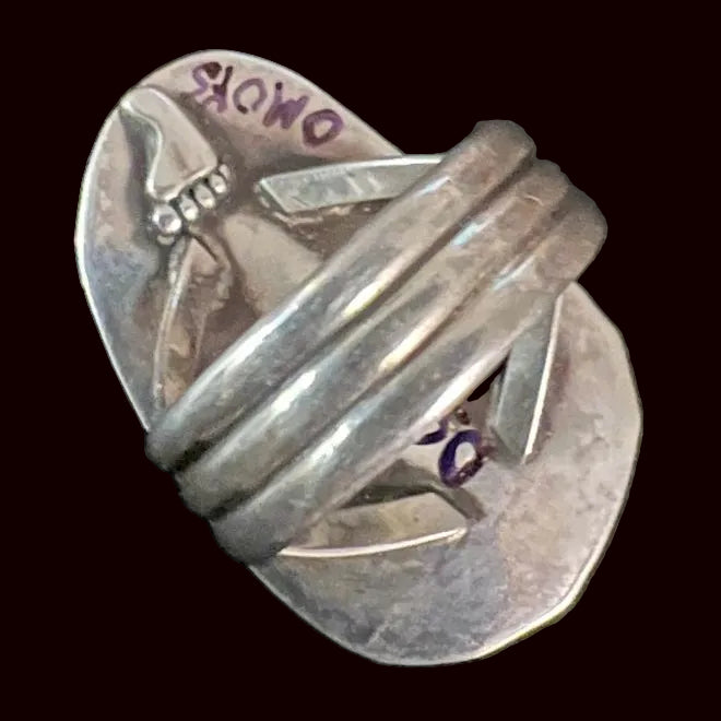 Turquoise/Sterling Silver Ring - RMH258