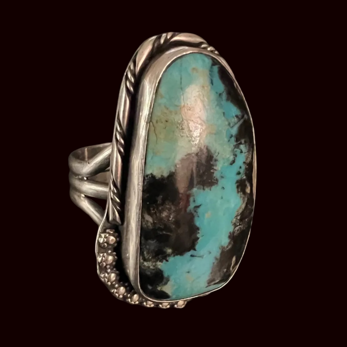 Turquoise/Sterling Silver Ring - RMH258