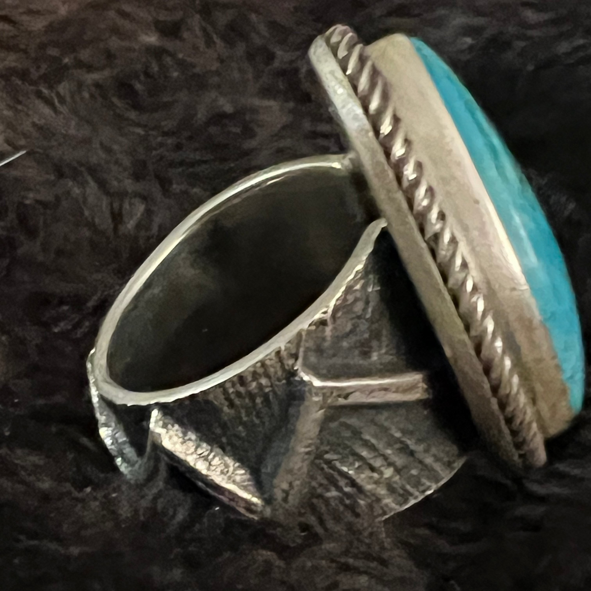 Turquoise/Sterling Silver Ring - RMH273