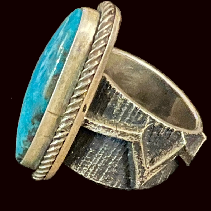 Turquoise/Sterling Silver Ring - RMH273