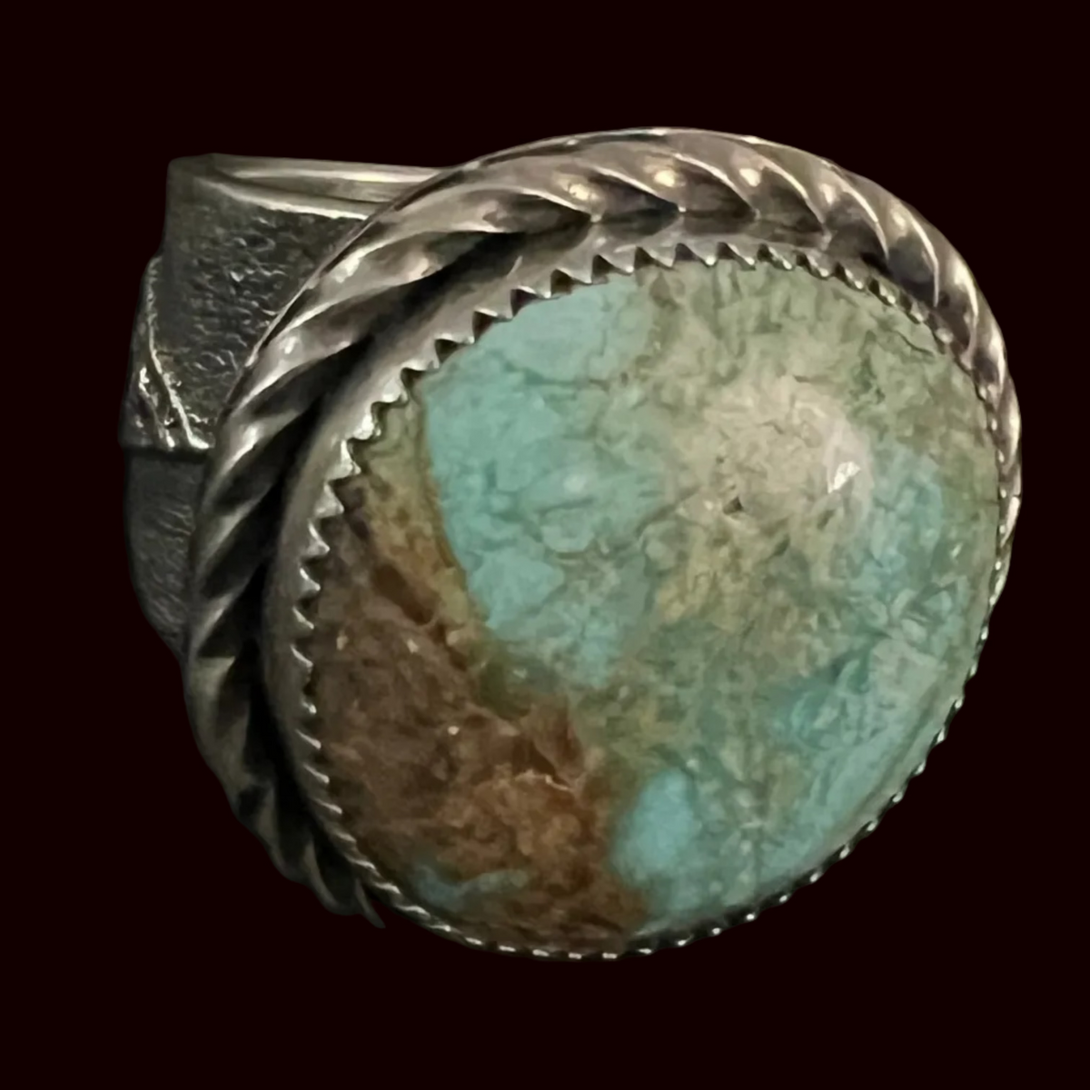 Turquoise/Sterling Silver Ring - RMH274