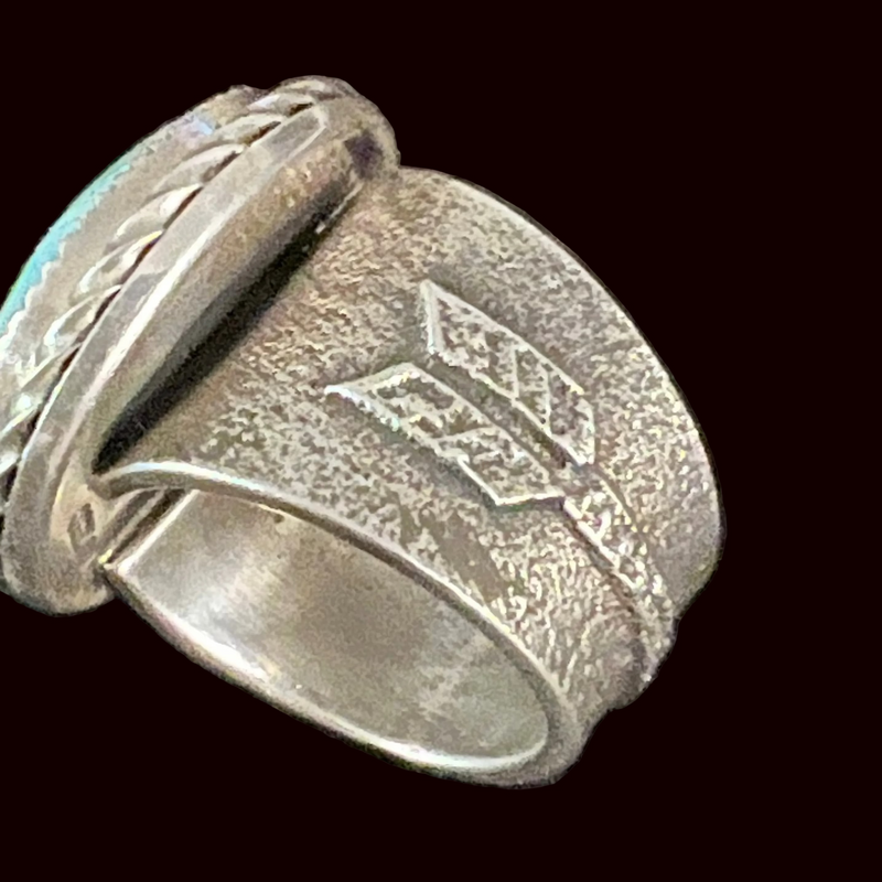 Turquoise/Sterling Silver Ring - RMH274