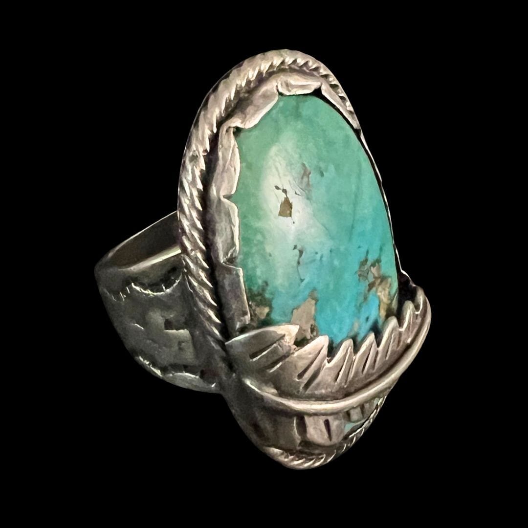 Turquoise/Sterling Silver Ring - RMH277