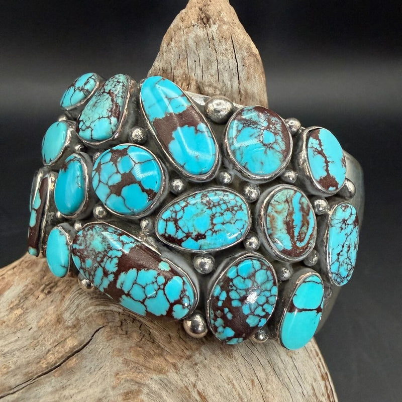 Turquuoise Cluster Cuff - CAZ84