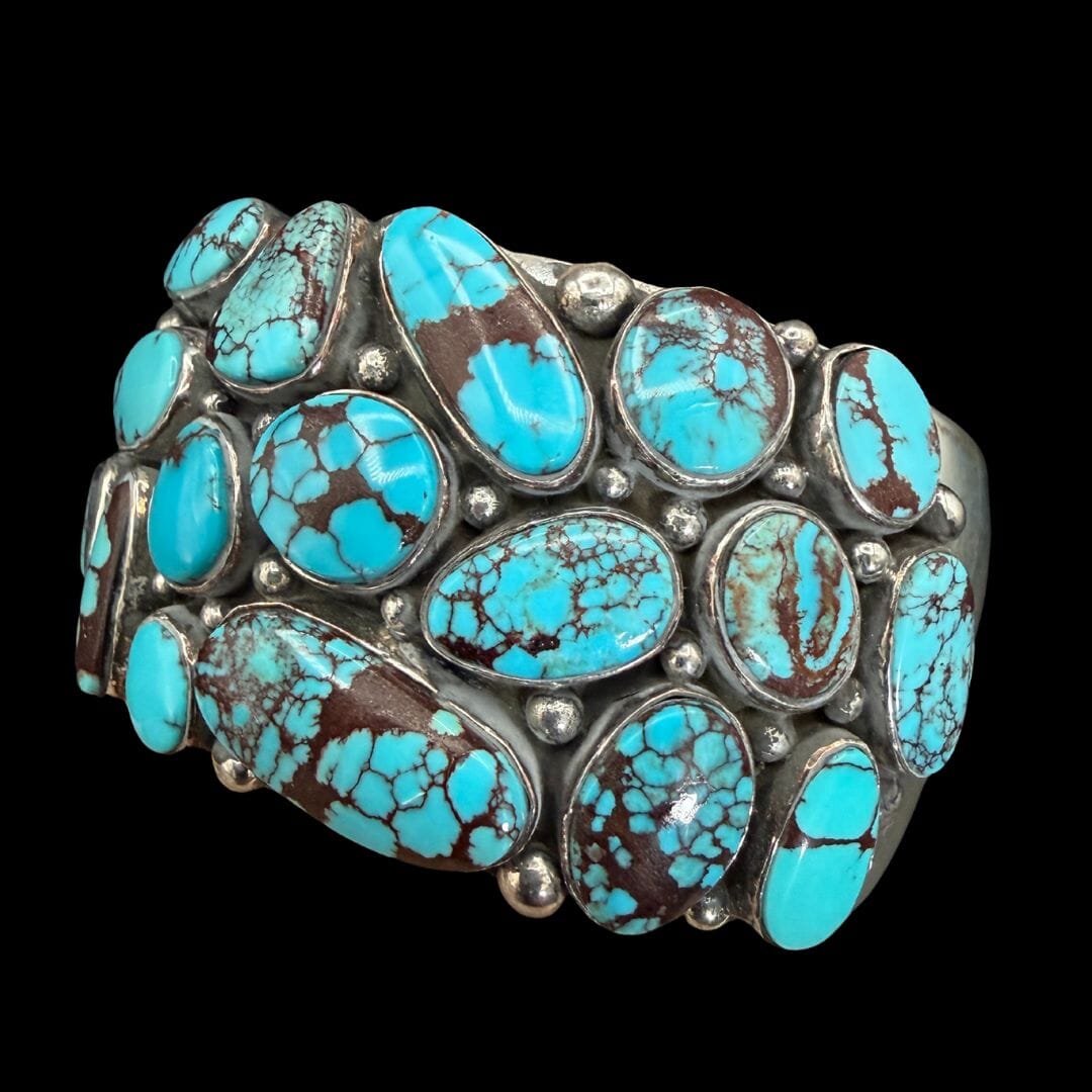 Turquuoise Cluster Cuff - CAZ84