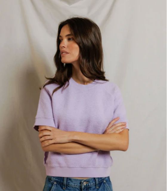 Ultraviolet Kennedy Reversed SS Sweatshirt - KENUV