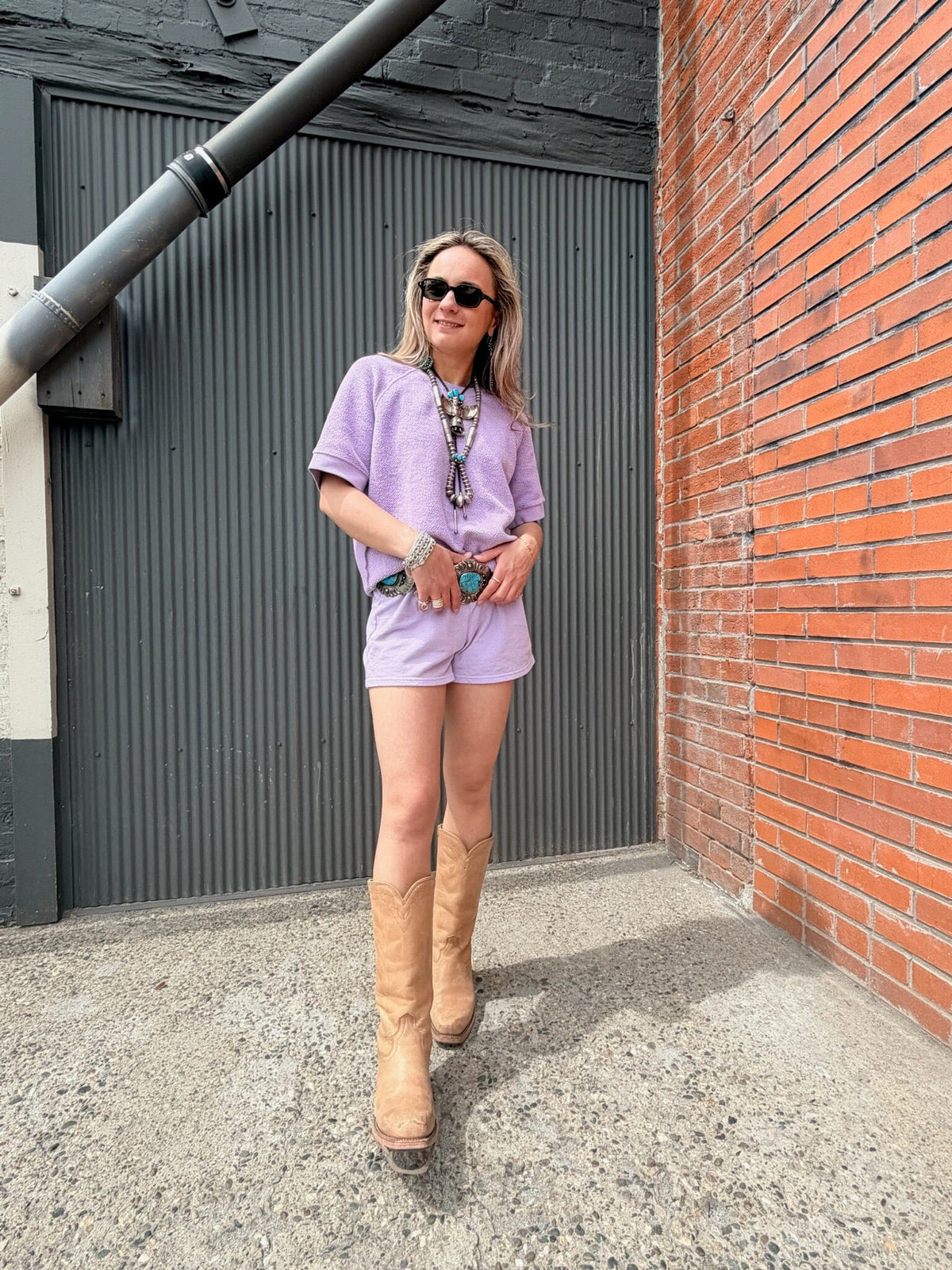 Ultraviolet Layla Shorts - LAYUV