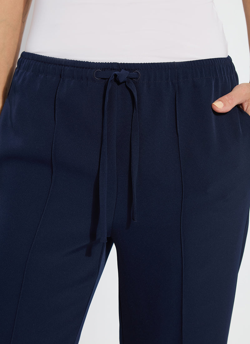Navy Drawstring Trouser - LY3507N