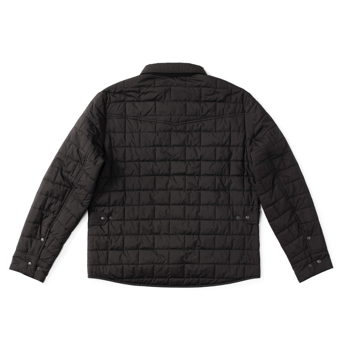 Men's Quilted Shirt/Jacket - SILVBK