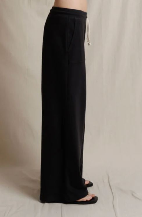 Vintage Black Noa Drawstring Pant - NOAVB