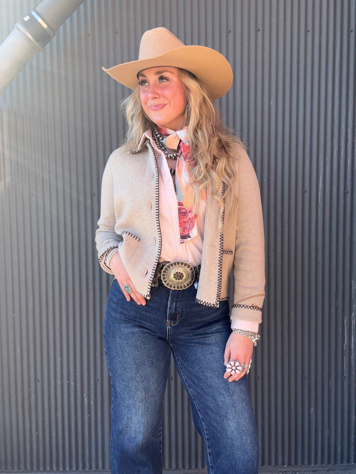 Western Souvenir Cardigan Sweater - Pendleton - TC0163