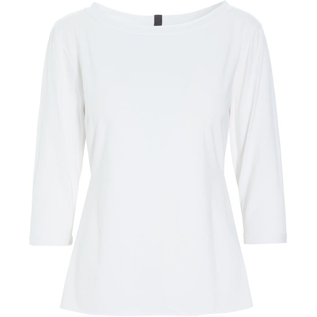 White 3/4 Sleeve Top - Henriette Steffensen - 96094W