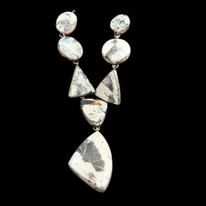 White Buffalo 8-Stone Necklace - NSL35