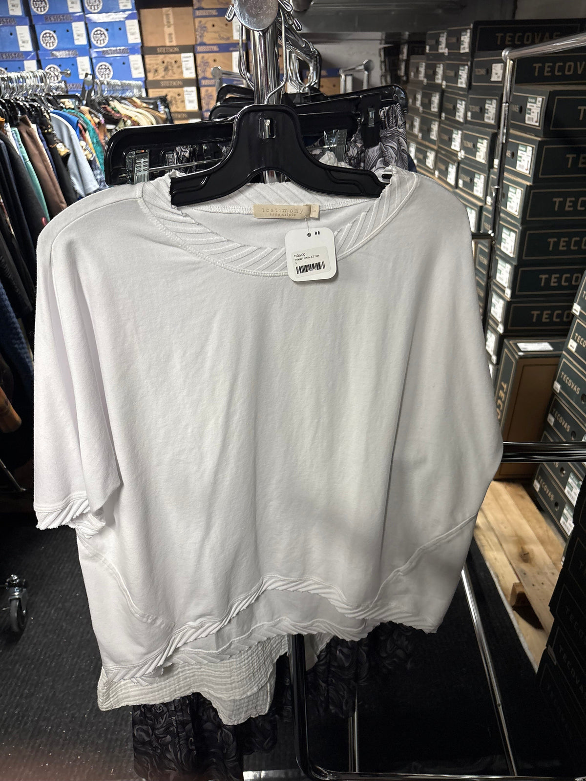 White EZ Top - Testimony - T106WT