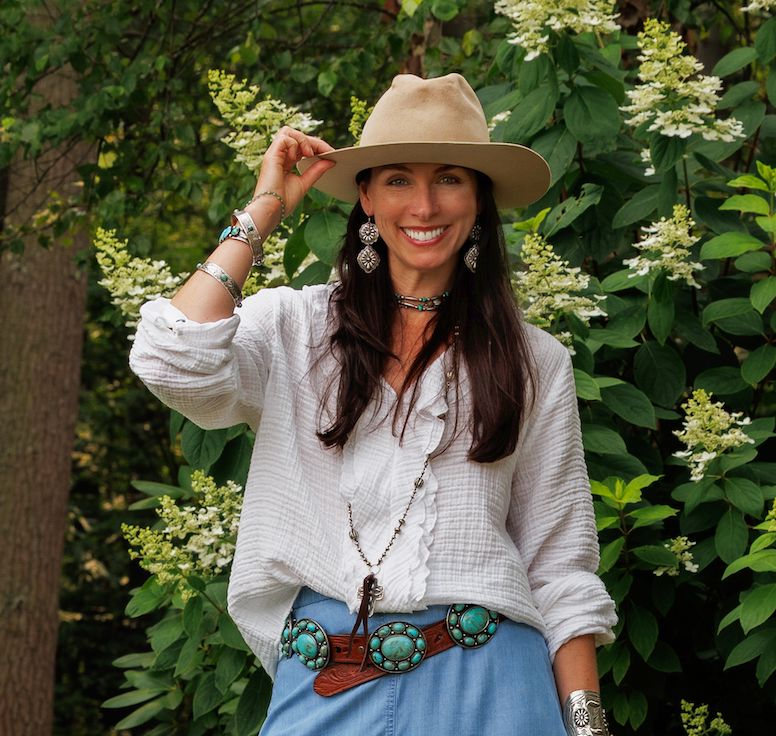 White Fleur Top - 411118