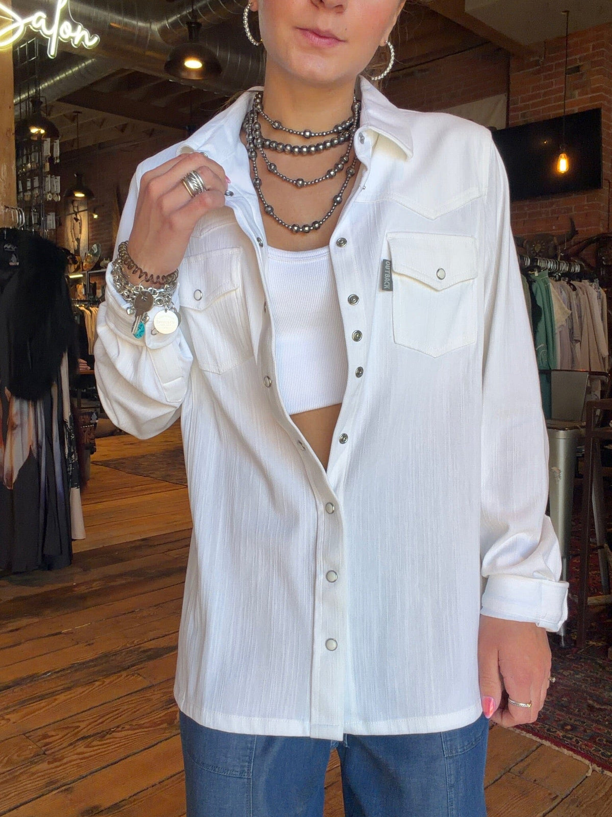White Kat Shirt - 42246W