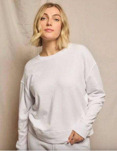 White Tyler Sweatshirt - TYLWT