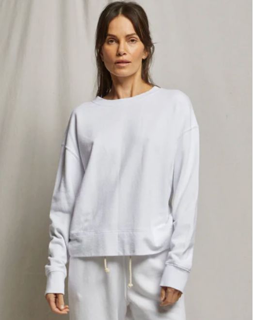 White Tyler Sweatshirt - TYLWT