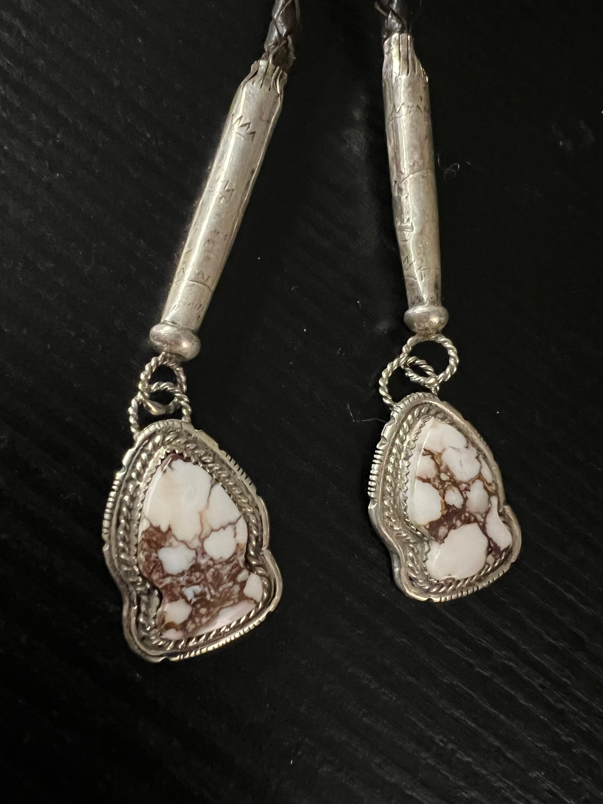 Wild Horse 3 Stone/Sterling Bolo - BMH27