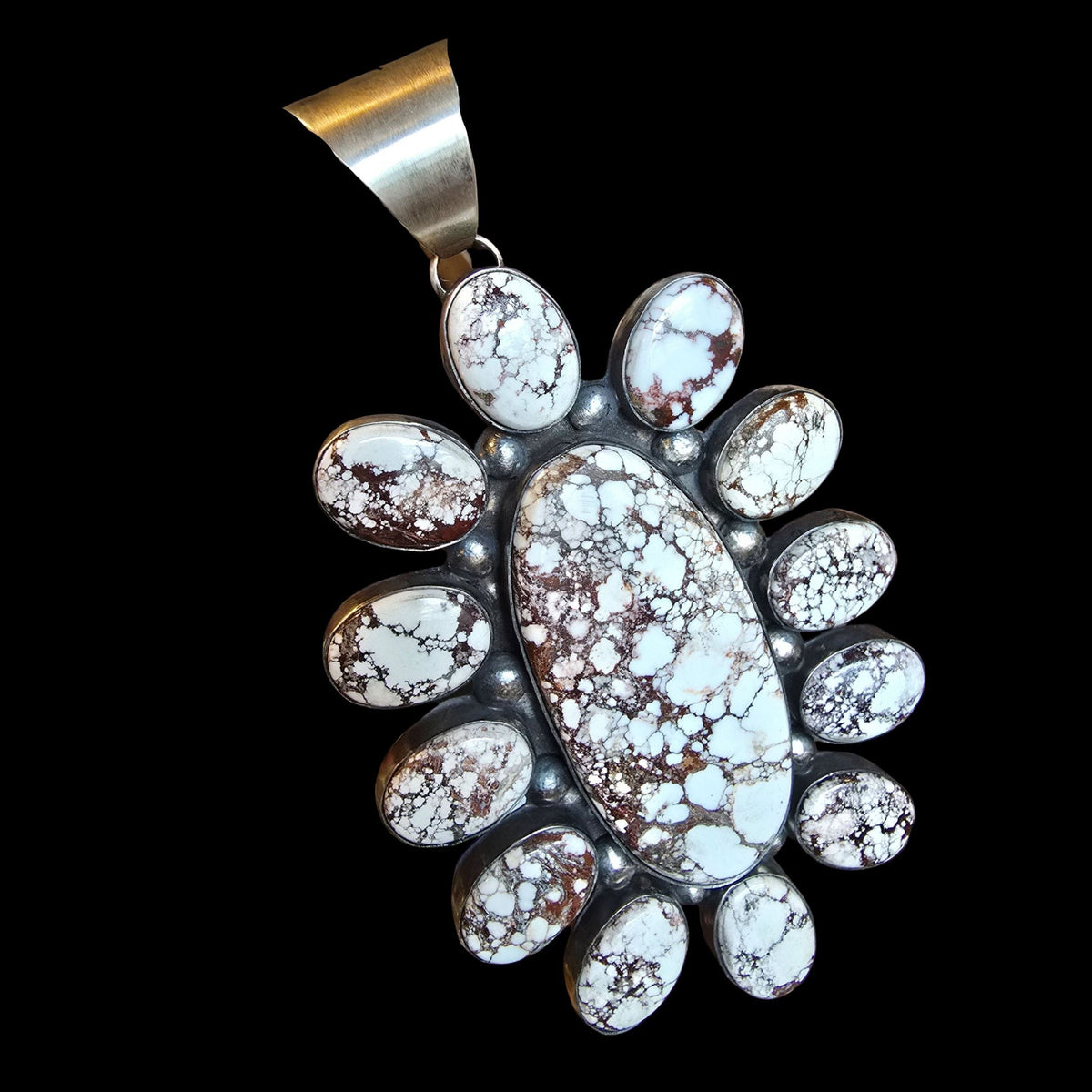 Wild Horse Pendant - 13 Stones - PCB30