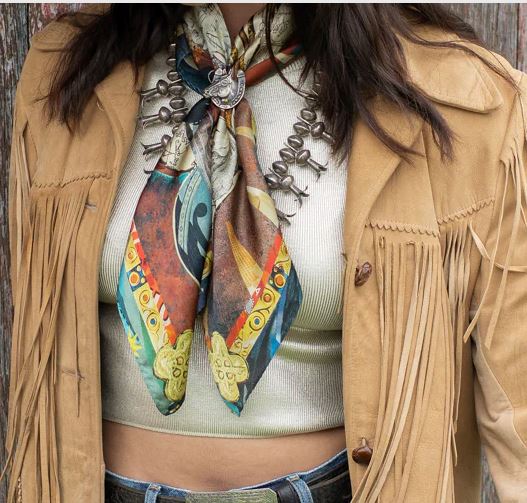 Wild Rag Scarf - Santa's Steed