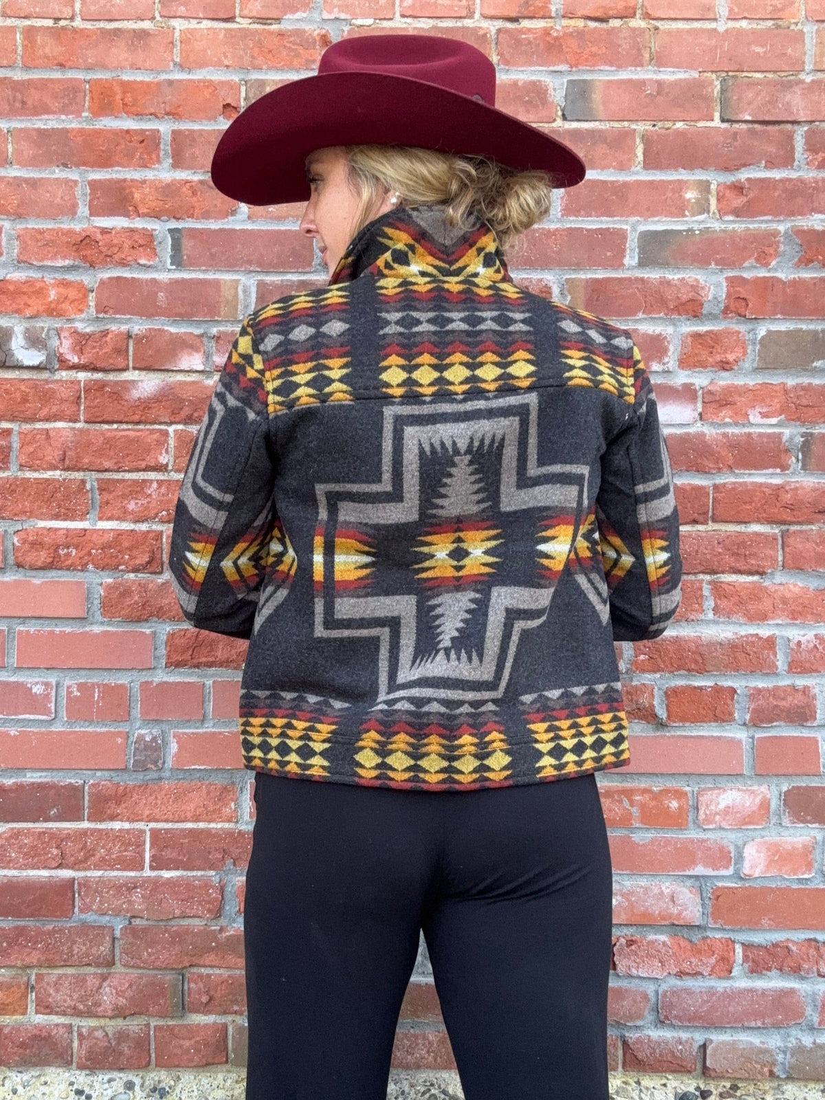 Willa Jacket - Harding Black - Pendleton - TF668